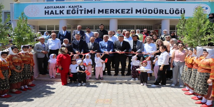 Halk Eğitim Merkezi’nde yılsonu sergisi düzenlendi